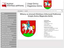 Tablet Screenshot of bip.wegierska-gorka.pl